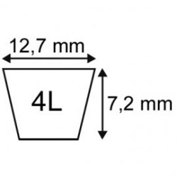 COURROIE PLATINIUM  4L78