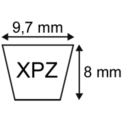 COURROIE XPZ2540            9,,7X08X2540