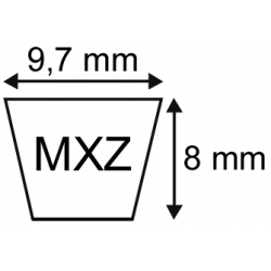 COURROIE MX  Z45     - SPZ 1162
