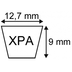 COURROIE XPA2180           12,,7X09X2180